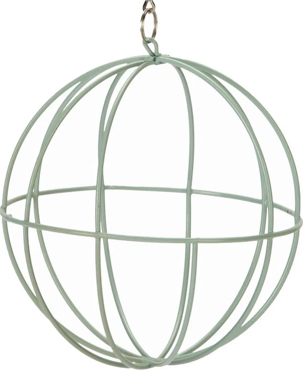 Beeztees Voederbal Knaagdier Chroom - Mint - Ø12cm