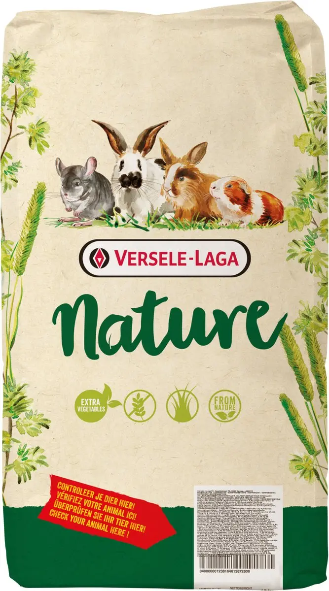 Versele-Laga Nature Cuni Fibrefood Konijnenvoer 8kg