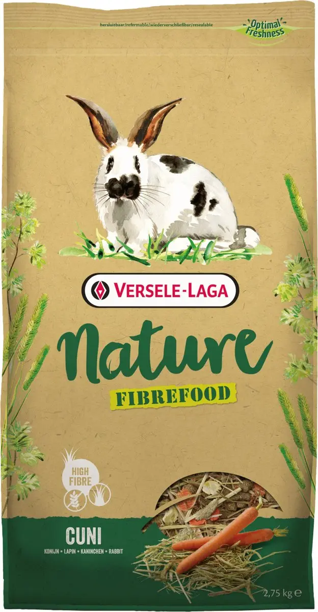 Versele-Laga Nature Cuni Fibrefood Konijnenvoer 2,75 kg