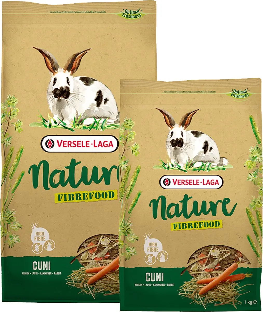 Versele-Laga Nature Cuni Fibrefood Konijnenvoer 2,75 kg