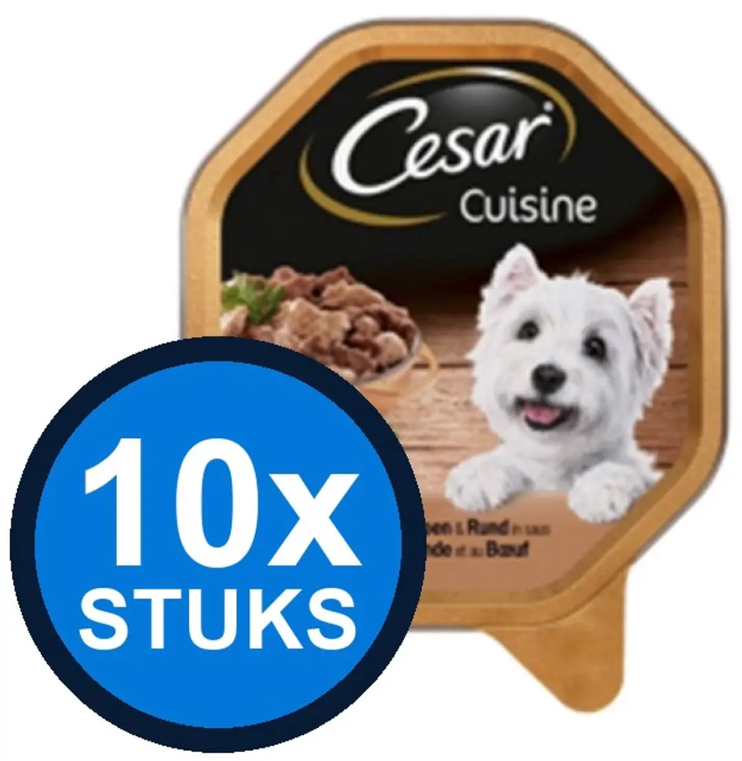 César Cuisine Hondenvoer Kalkoen & Rund 150g