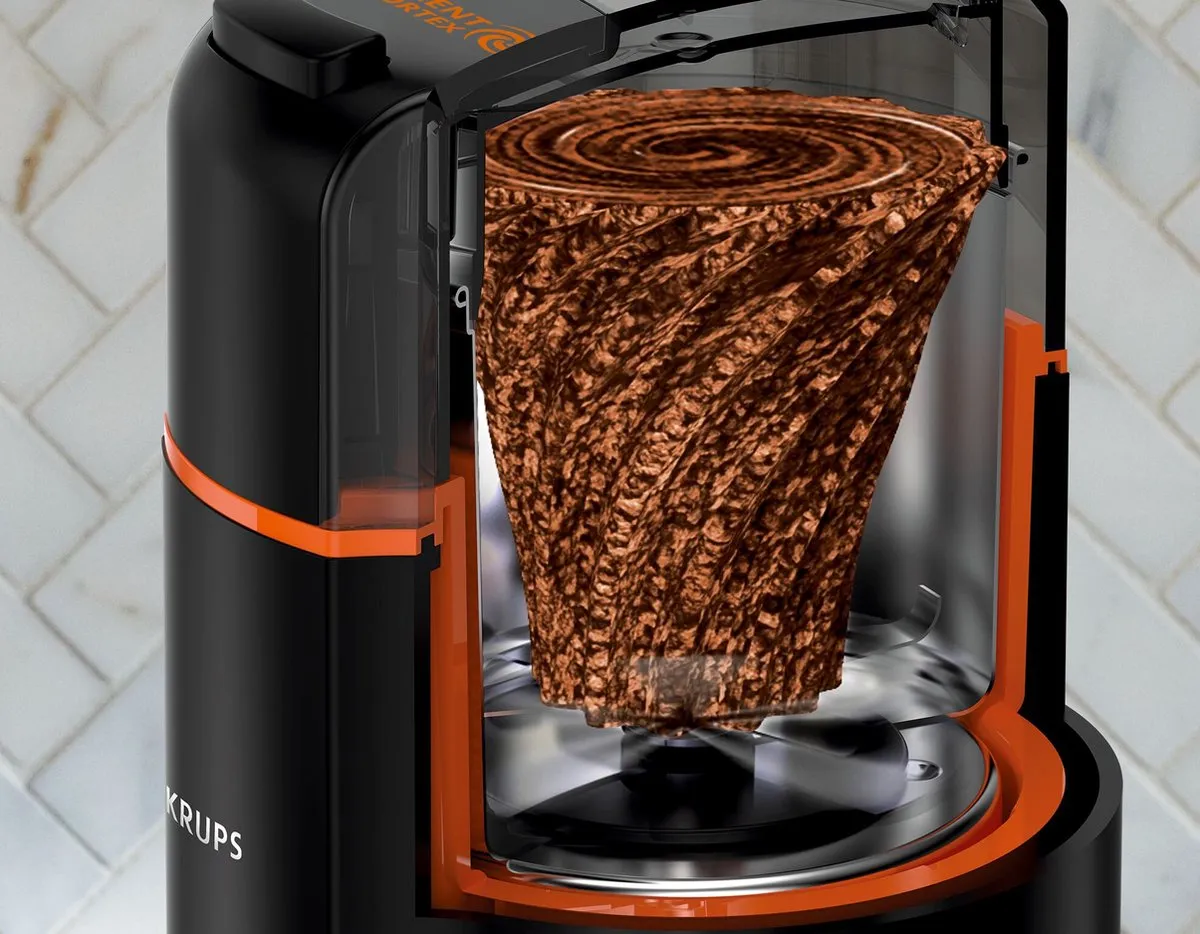 Krups Silent Vortex GX332810 Elektrische Koffiemolen - 175W - Zwart