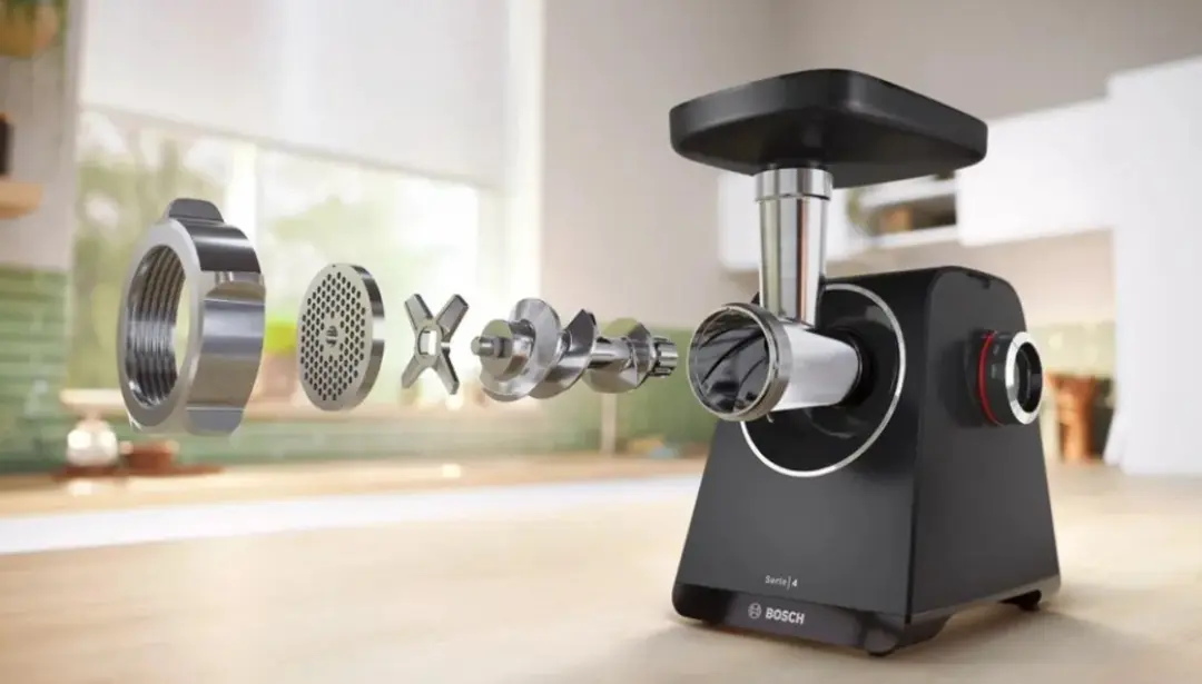 Bosch MFW S440B Vleesmolen 1900W - Zwart/Zilver