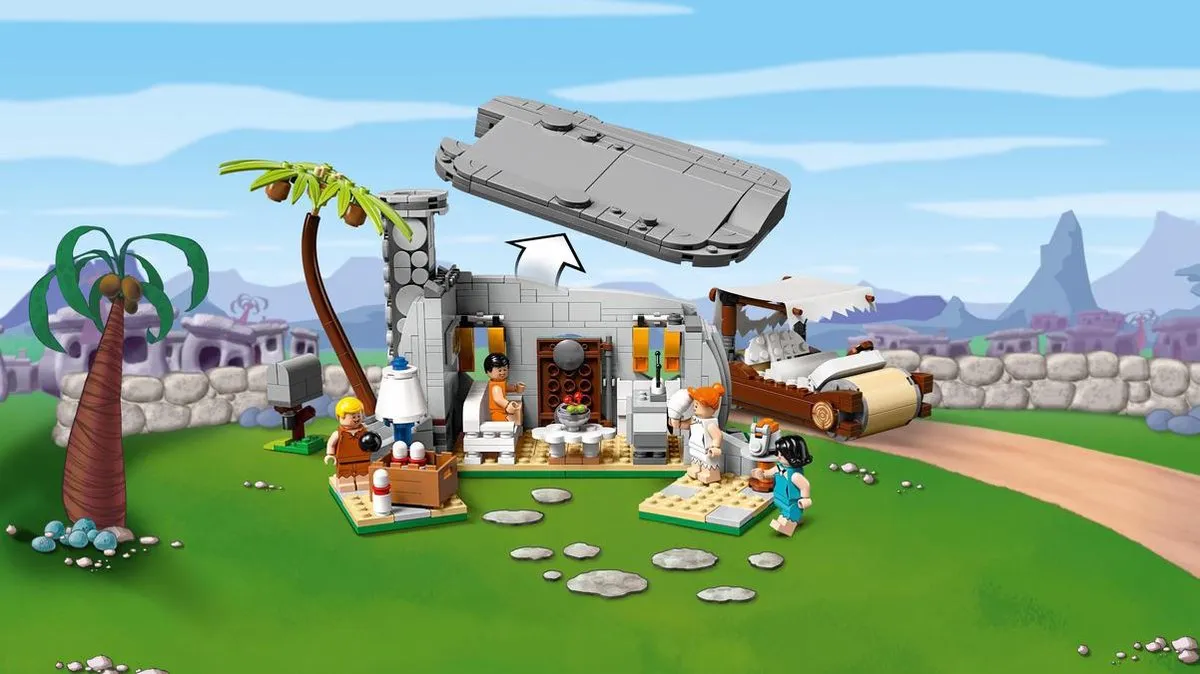 LEGO Ideas The Flintstones 21316 - 748 Stenen - 4 Minifiguren