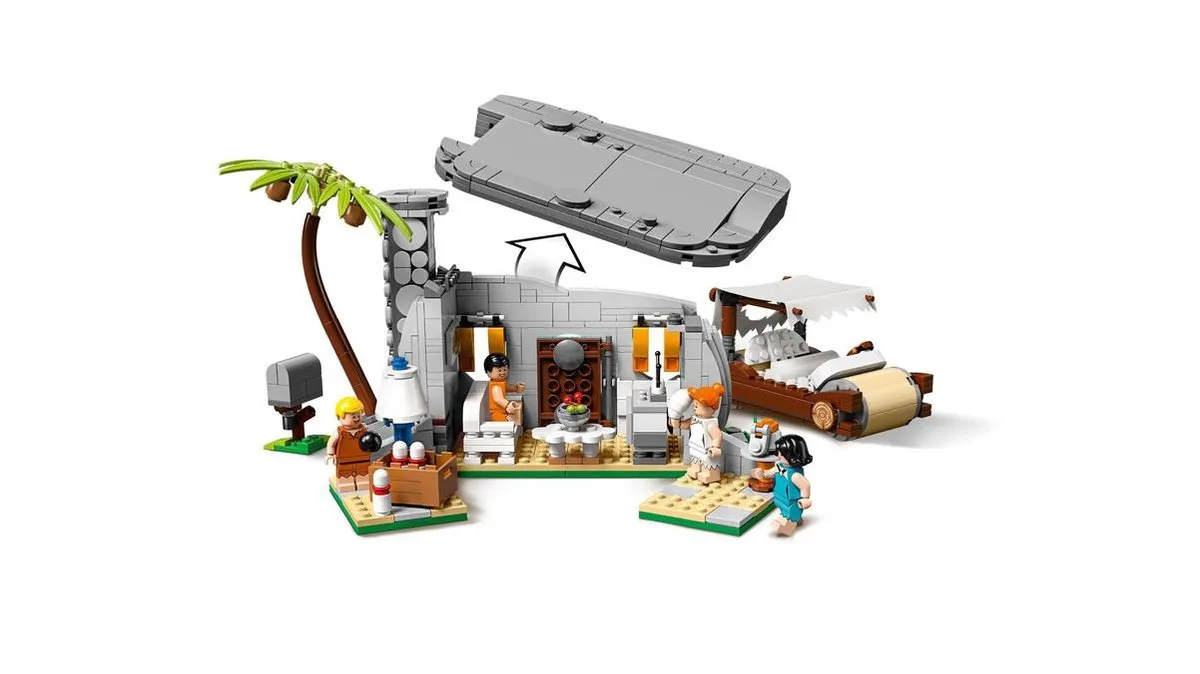 LEGO Ideas The Flintstones 21316 - 748 Stenen - 4 Minifiguren