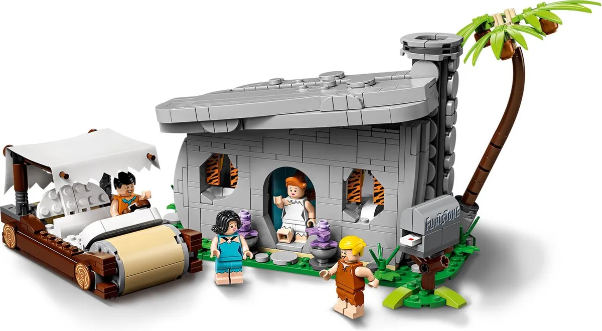 LEGO Ideas The Flintstones 21316 - 748 Stenen - 4 Minifiguren