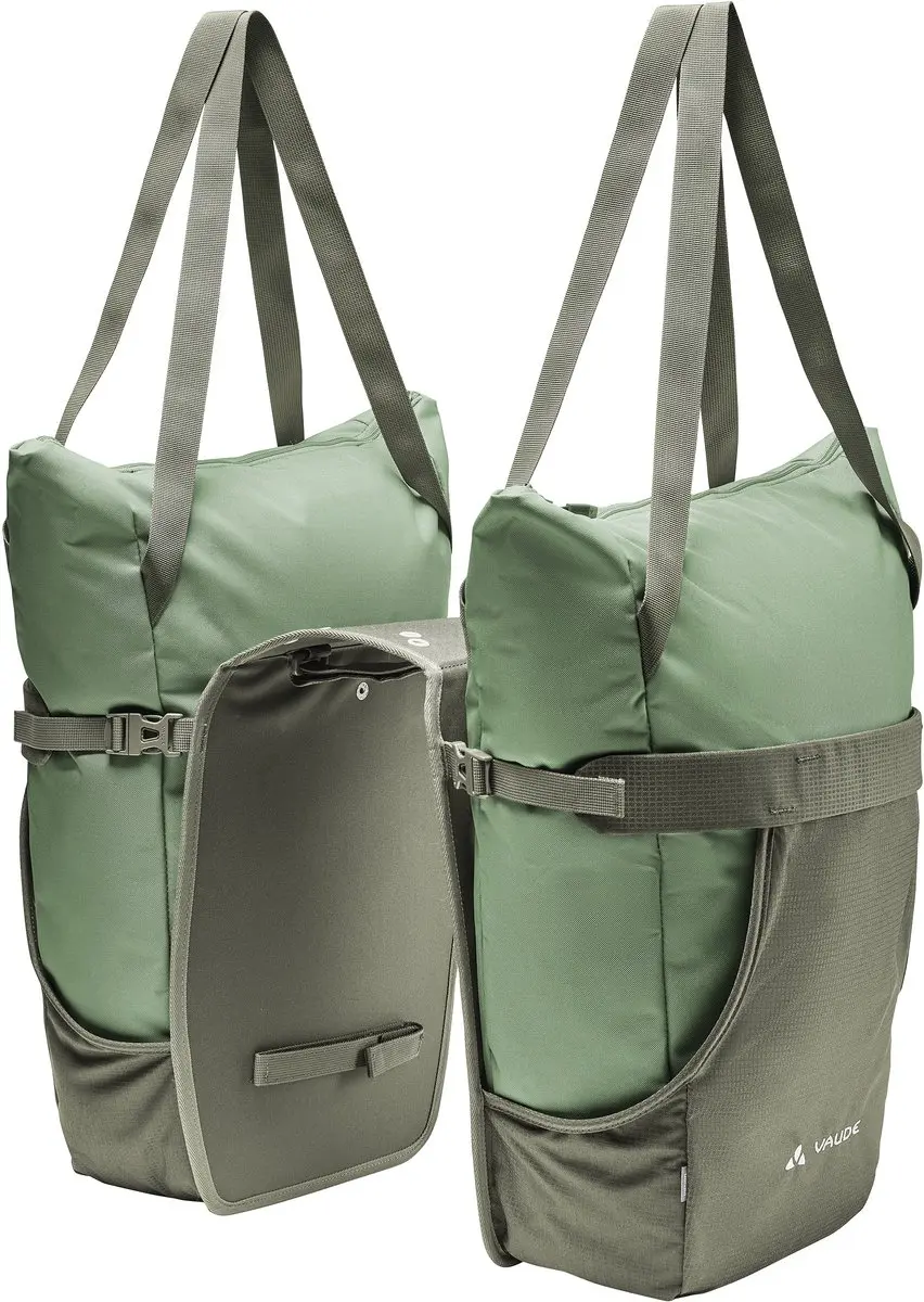 Vaude TwinShopper Fietstas - 44L - Willow Green