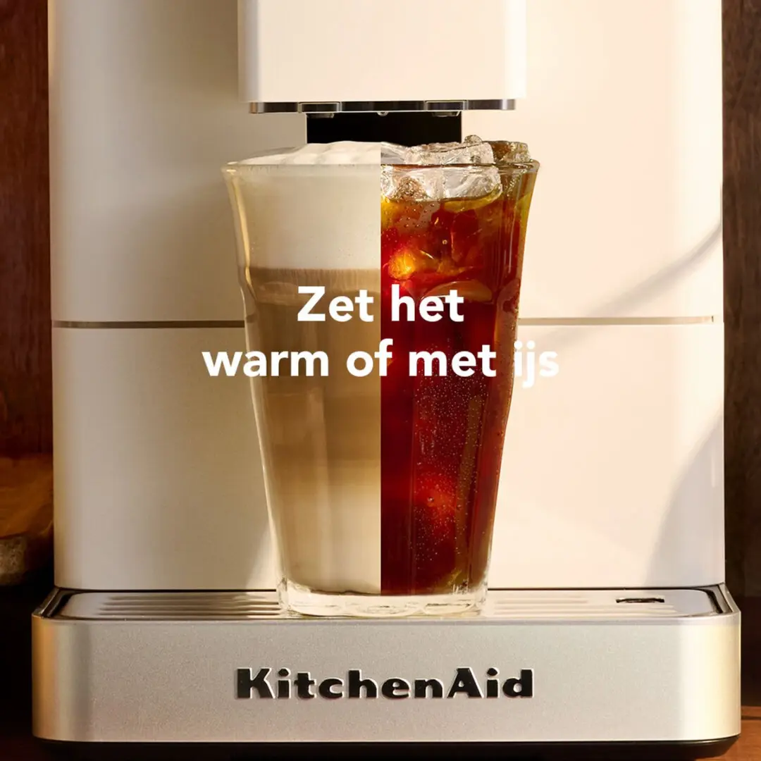 KitchenAid KF3 5KES8453EPL Espressomachine - IJskoffie - Porcelain White
