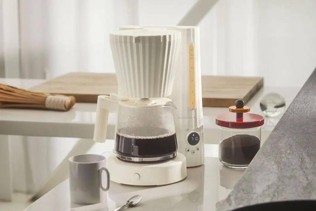 Alessi Plissé Koffiezetapparaat ALESSI-MDL09 - 1,5L - 8 Kopjes - Grijs