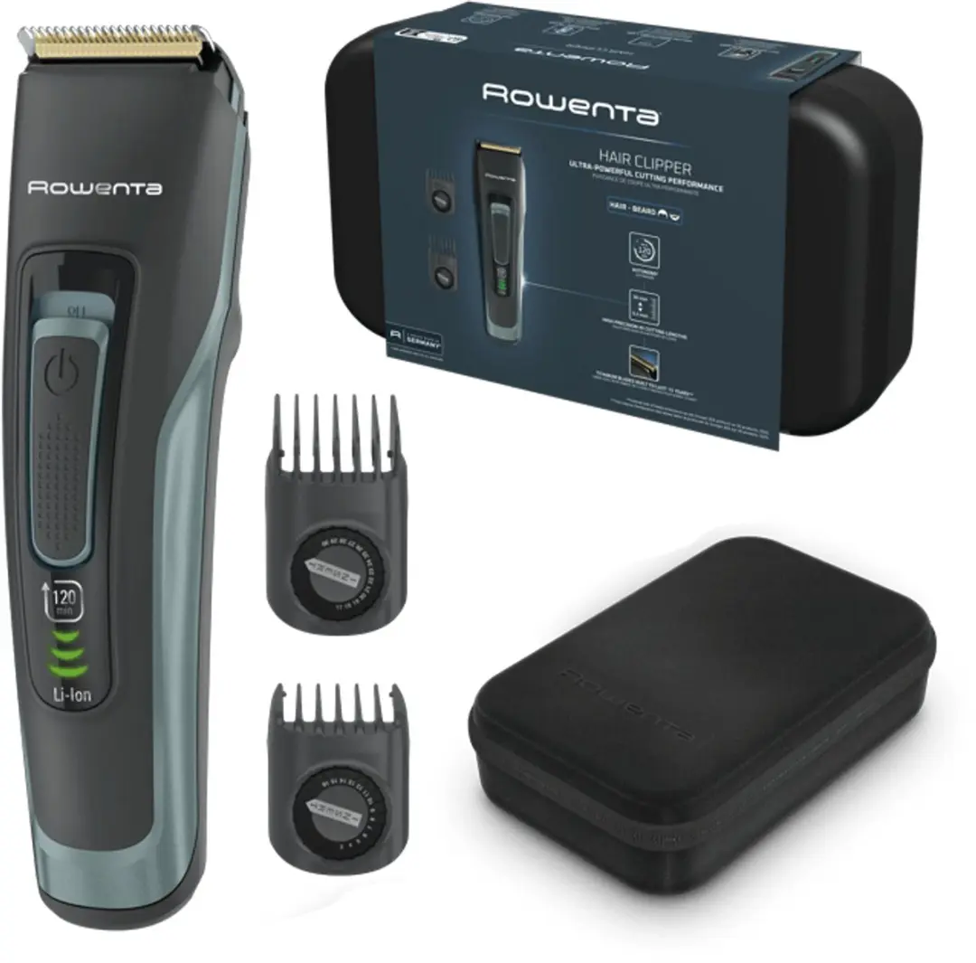 Rowenta TN5224E0 Scheer-, knip- en trimapparaat - Zwart/ Groen