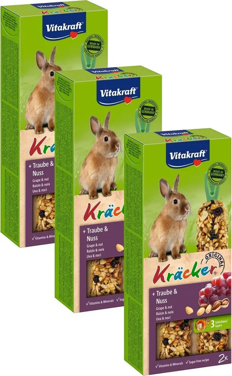 Vitakraft Konijn Kracker Noten