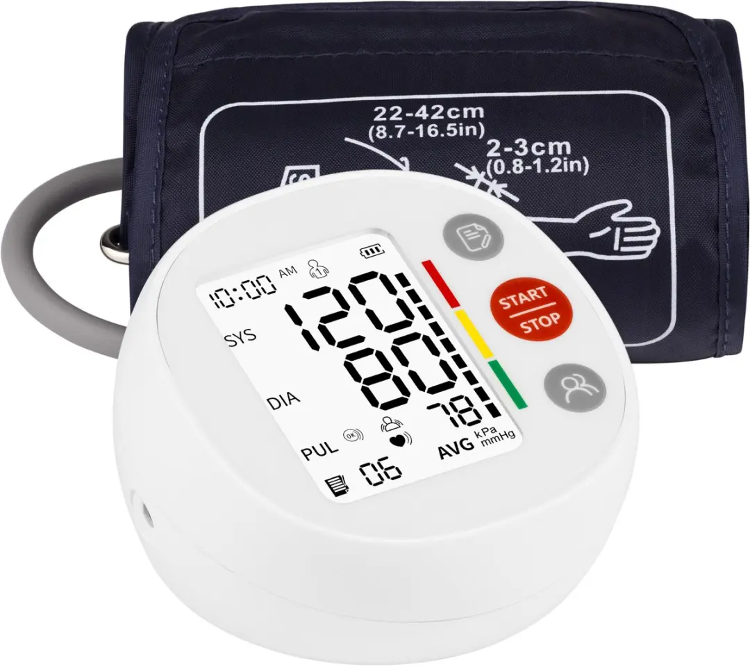 Lionelo Pulso Bloeddrukmeter - 2 Gebruikers - XL Manchet 22-42cm - Aritmie Detectie
