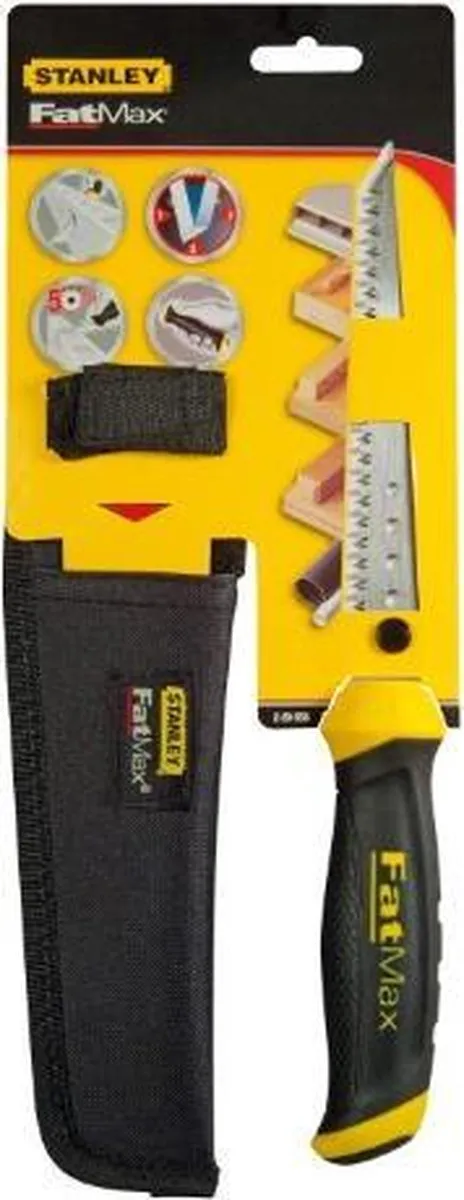 Stanley FatMax Gipsblokkenzaag 355mm - 7T/inch - Geel