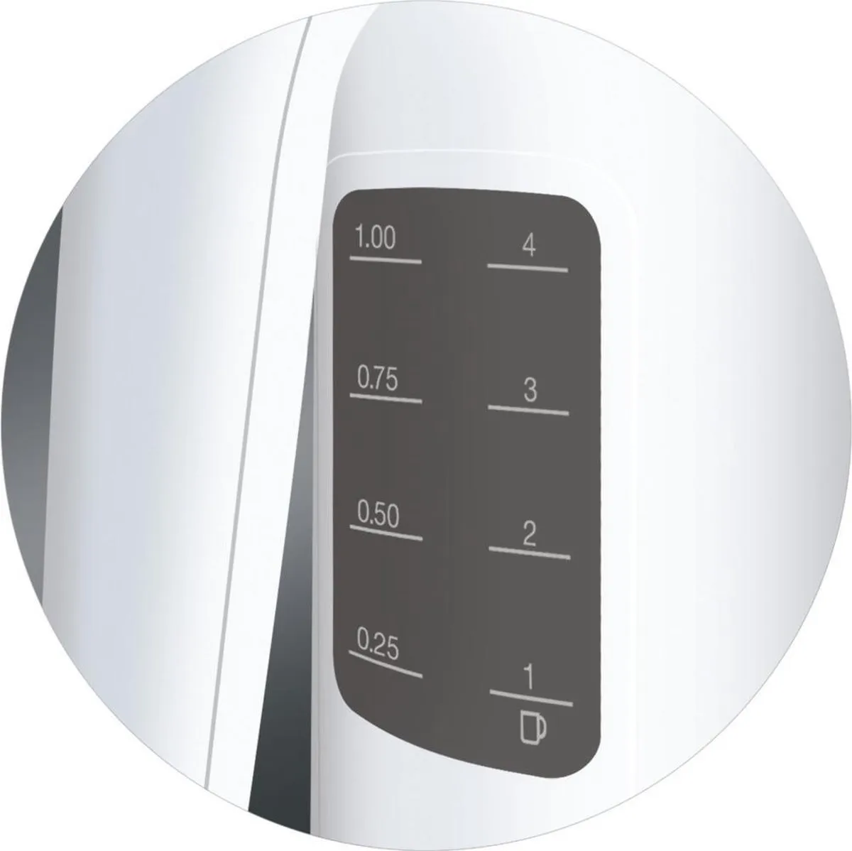 Braun PurEase WK 3000 WH Waterkoker - 2200W - 1L