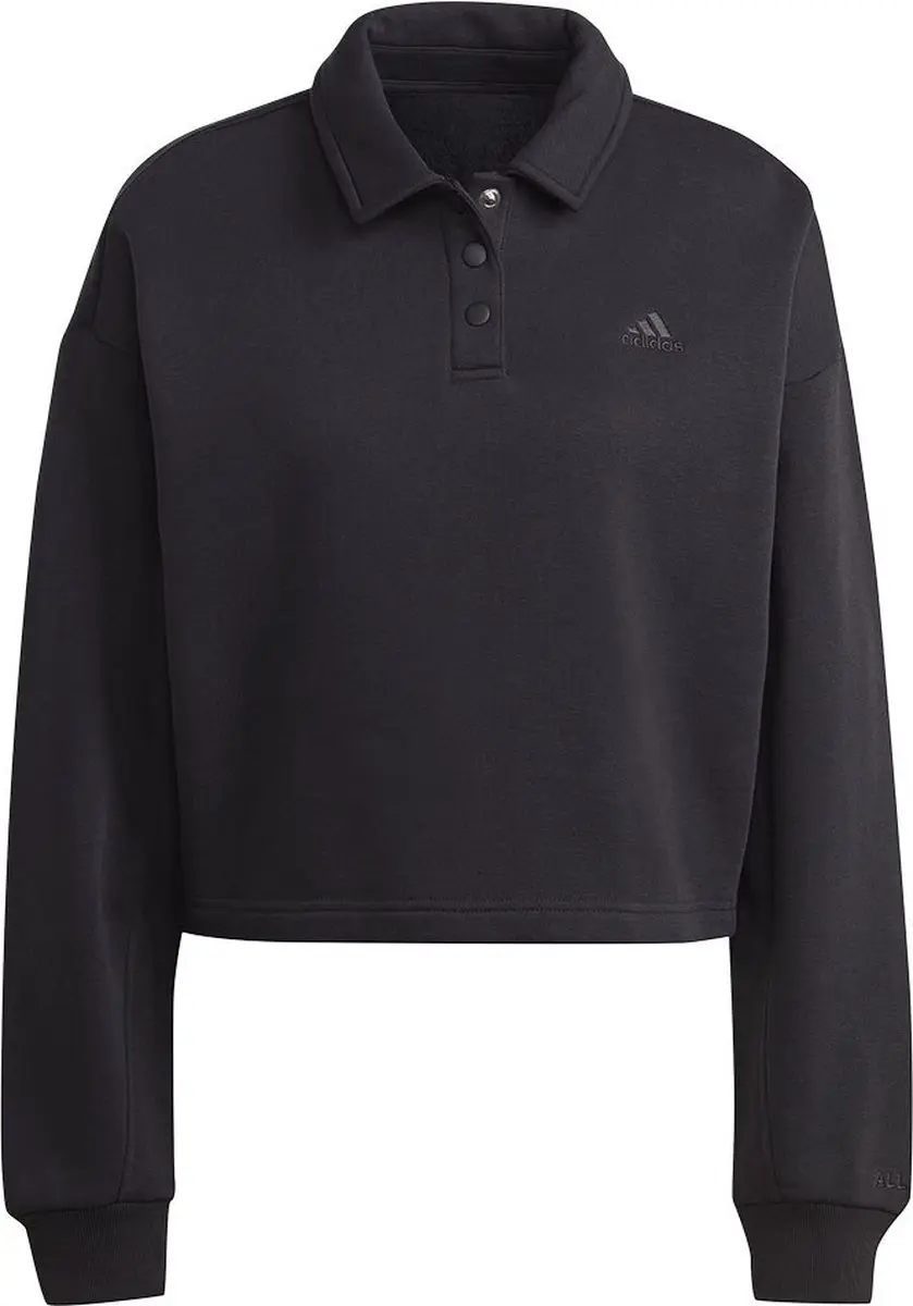 adidas All Szn Fleece Graphic Sweatshirt - XS - Zwart