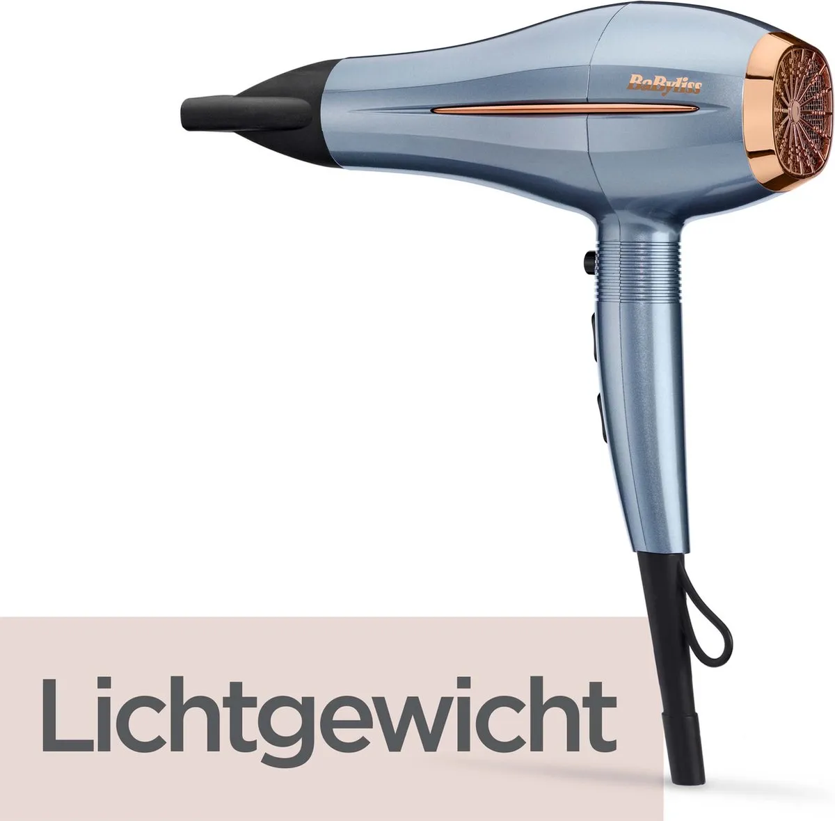Babyliss Denim D251PE Föhn - 2300W - Blauw