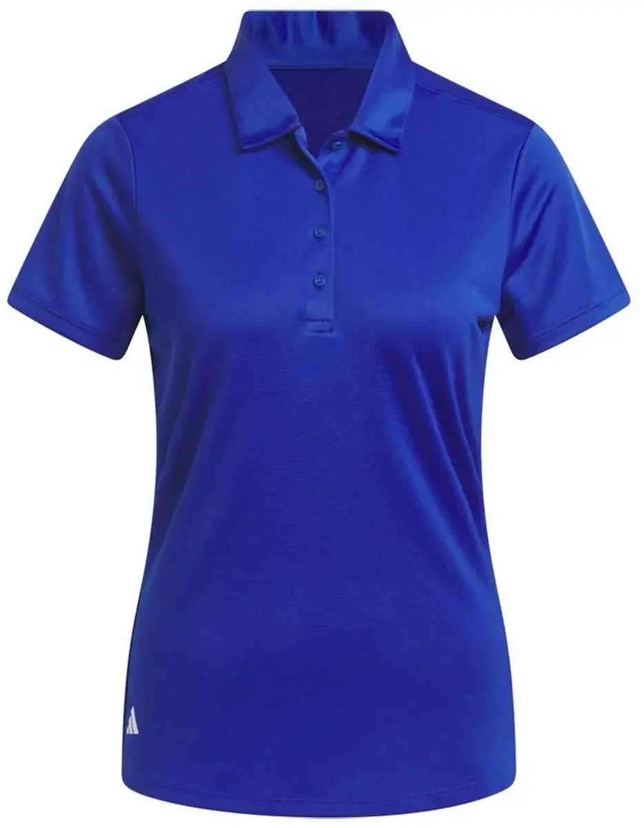 Adidas Performance Solid Poloshirt Dames XS - Blauw - afbeelding 6 van 6