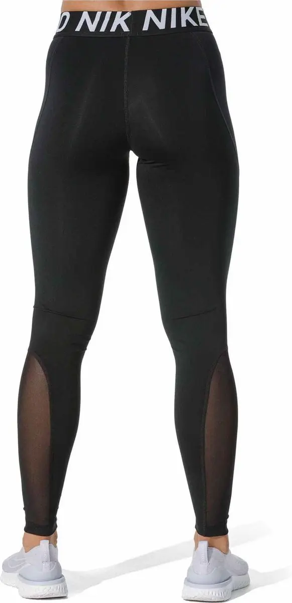Nike NK Pro Dames Sportlegging AO9968-010 - Maat S - Black/White