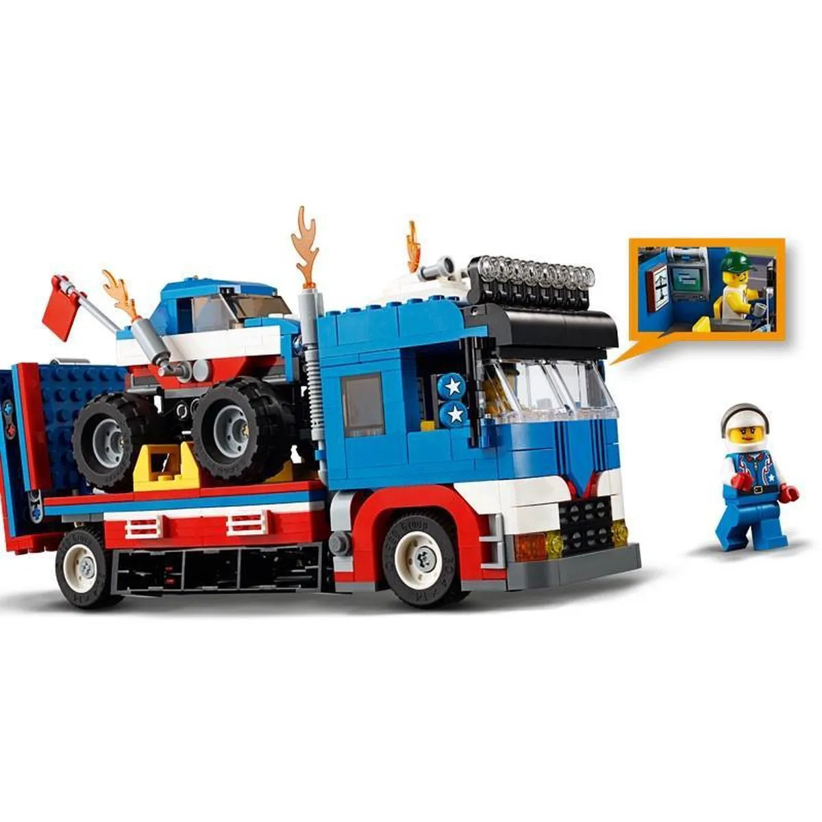 LEGO Creator 31085 Mobiele Stuntshow - 581 Stukken