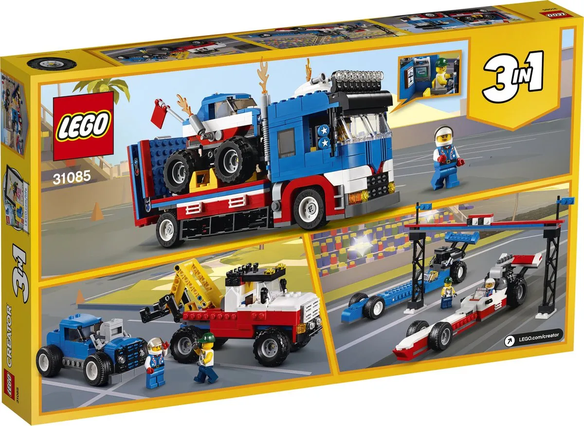 LEGO Creator 31085 Mobiele Stuntshow - 581 Stukken
