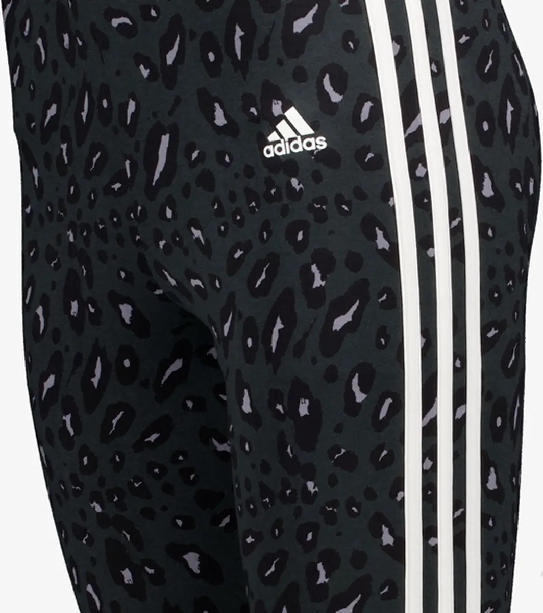 Adidas Tight Essentials 3S Print Dames S - Grijs