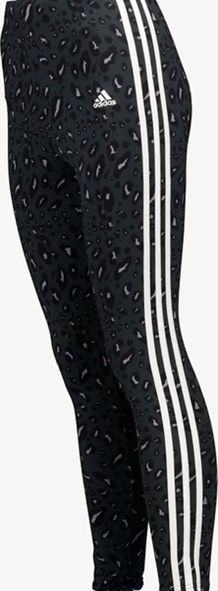 Adidas Tight Essentials 3S Print Dames S - Grijs