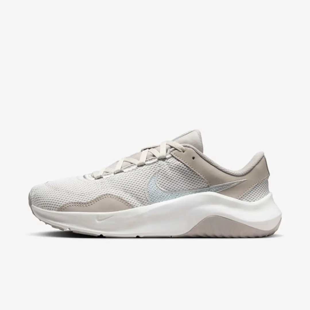 Nike Legend Essential 3 Trainingsschoenen 42 - LT Iron Ore/LT Armory Blue