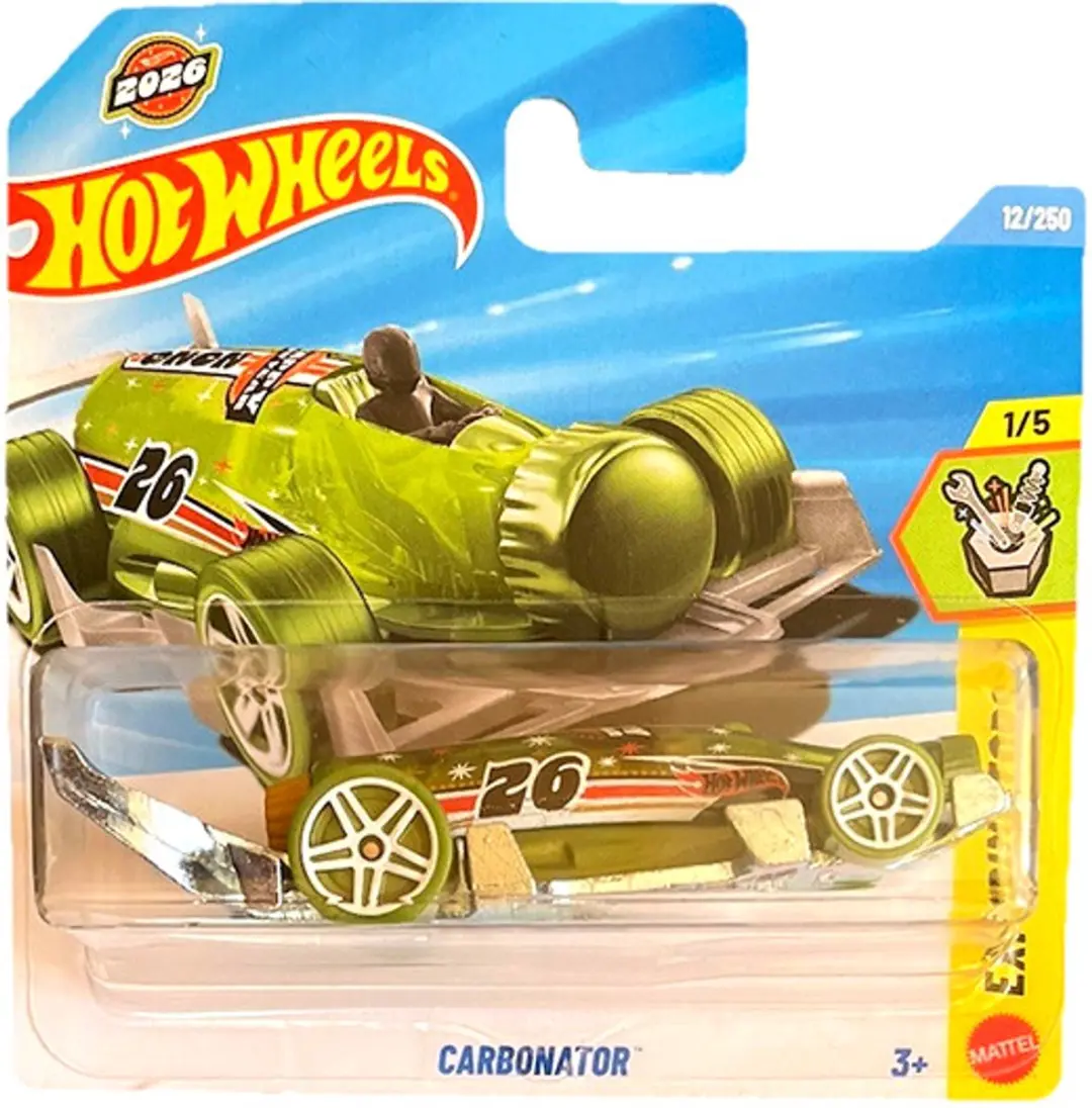 Hot Wheels Carbonator Moss Green 1:64