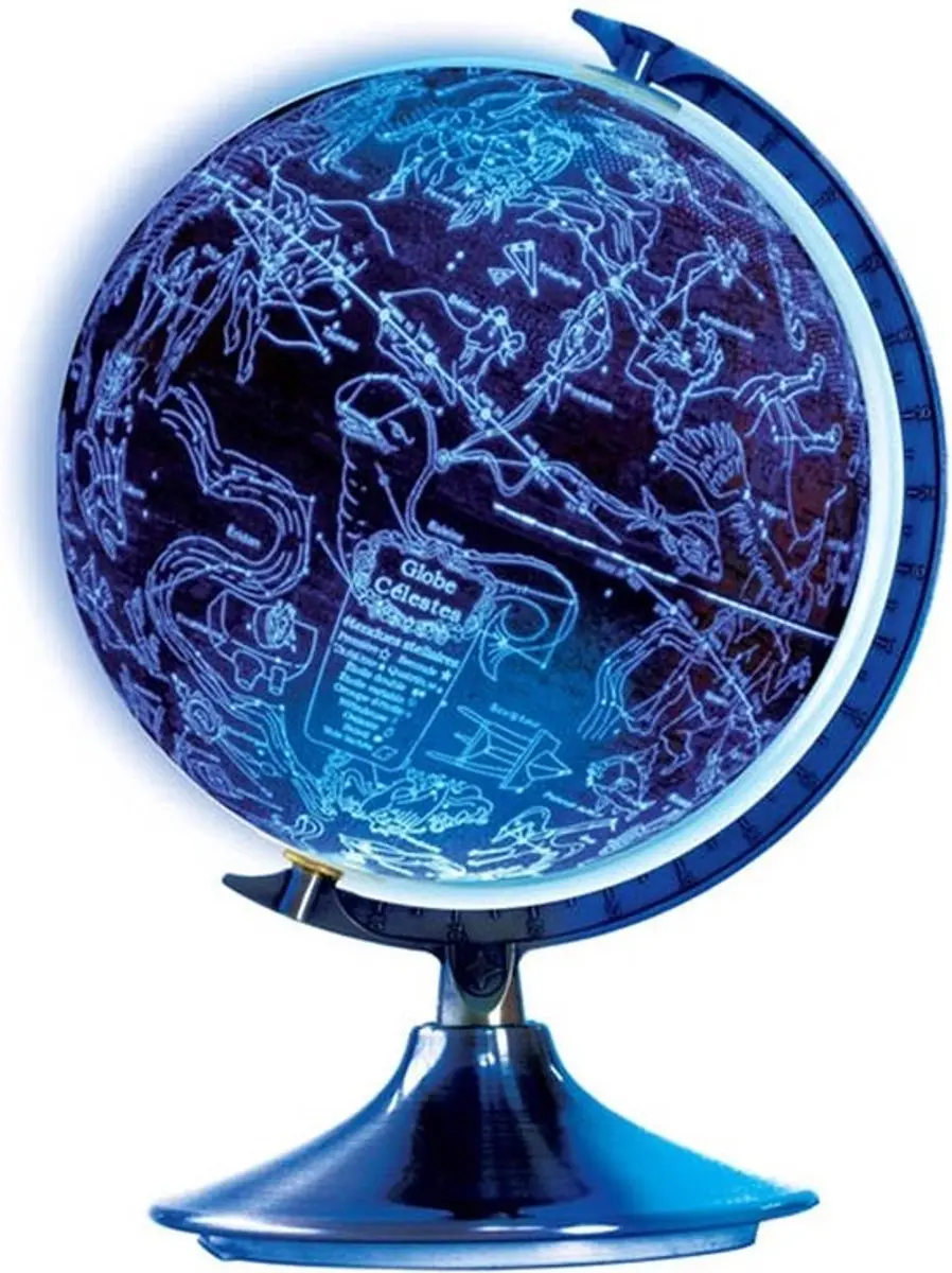 Buki France Globe Jour/Nuit 21cm - Meerkleurig