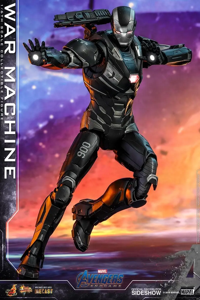 Hot Toys War Machine 1:6 Figuur - Avengers Endgame - Multi