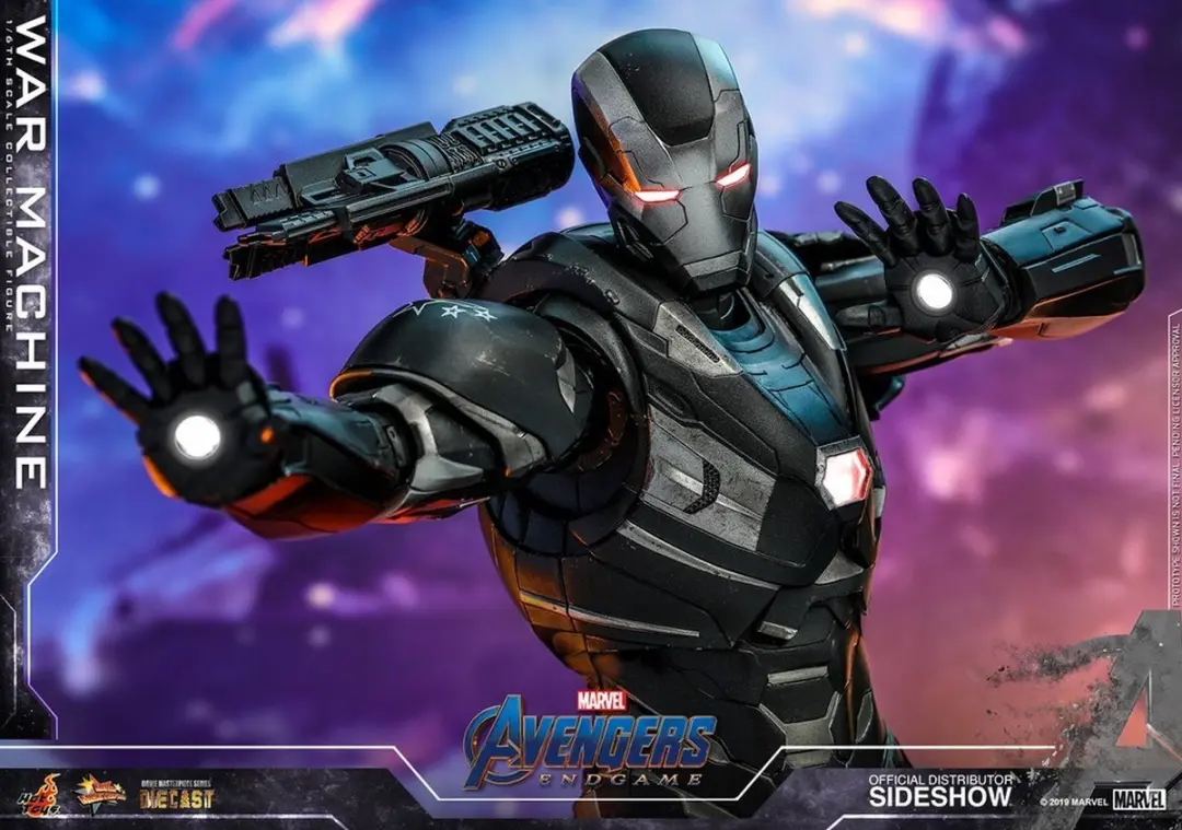 Hot Toys War Machine 1:6 Figuur - Avengers Endgame - Multi