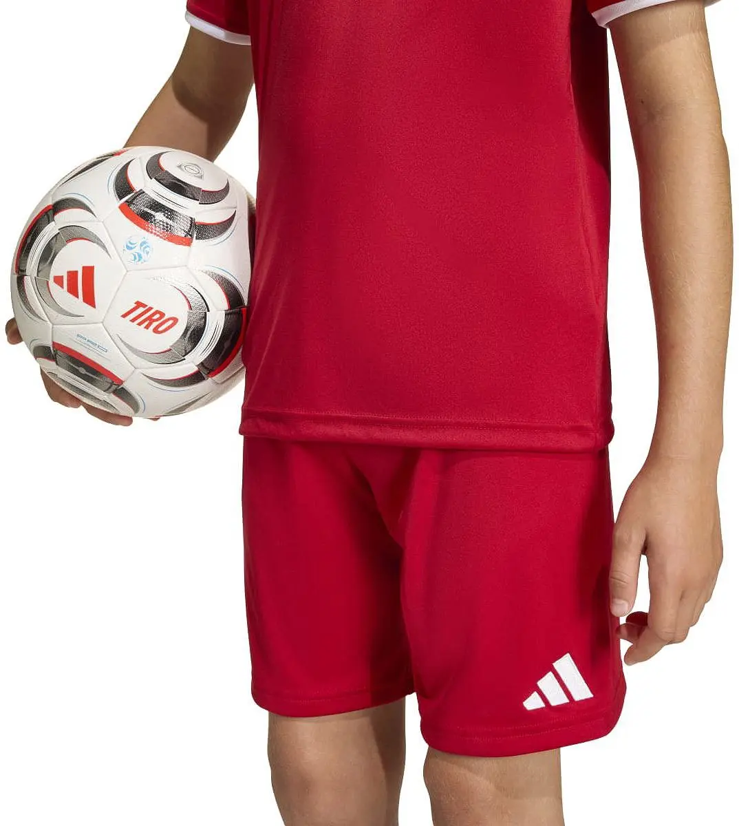 Adidas Entrada 26 Short Kinderen - 116 - Rood