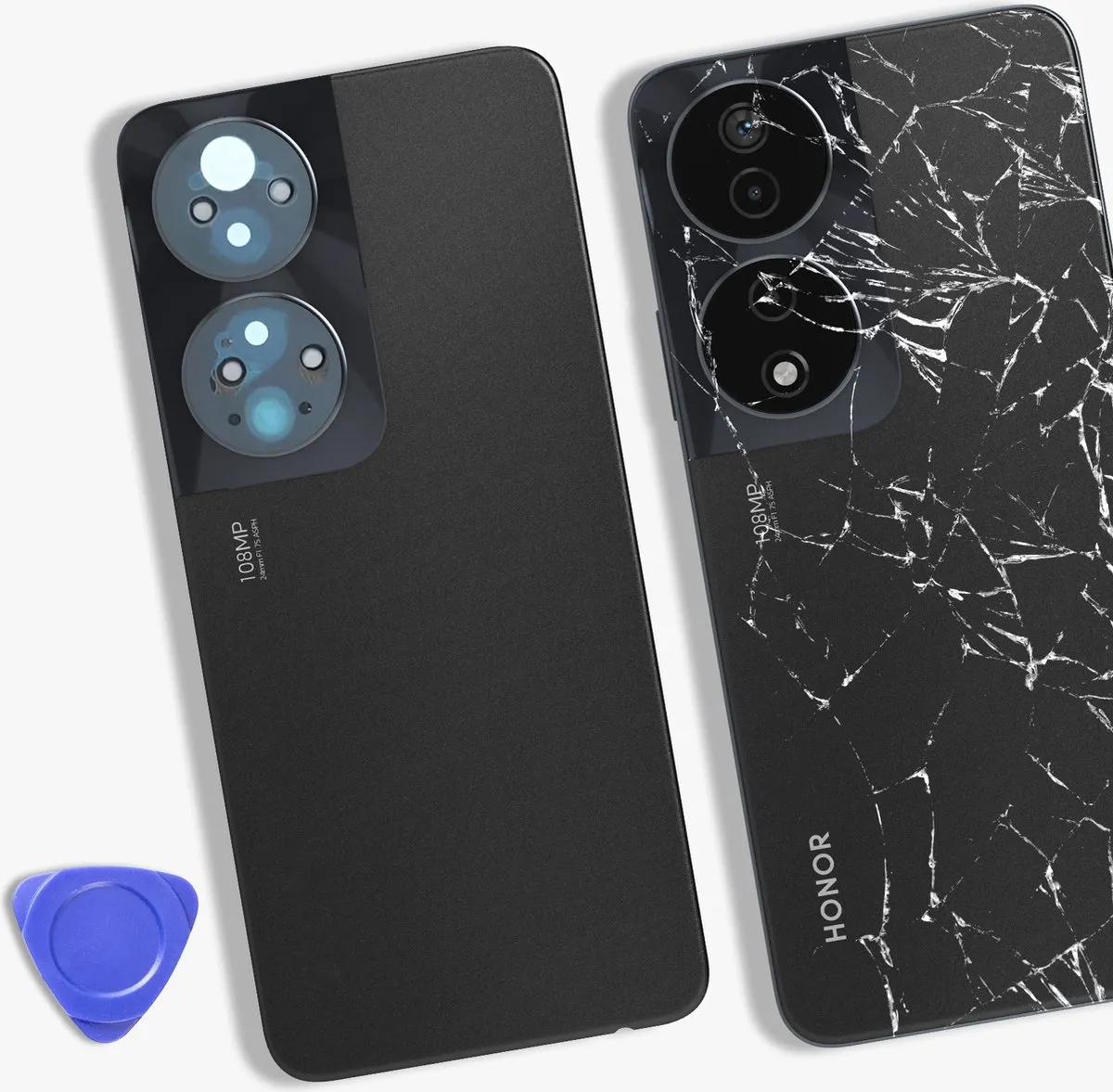 Honor Achterpaneel CACHBAT-HNR-BK-H90S - Zwart