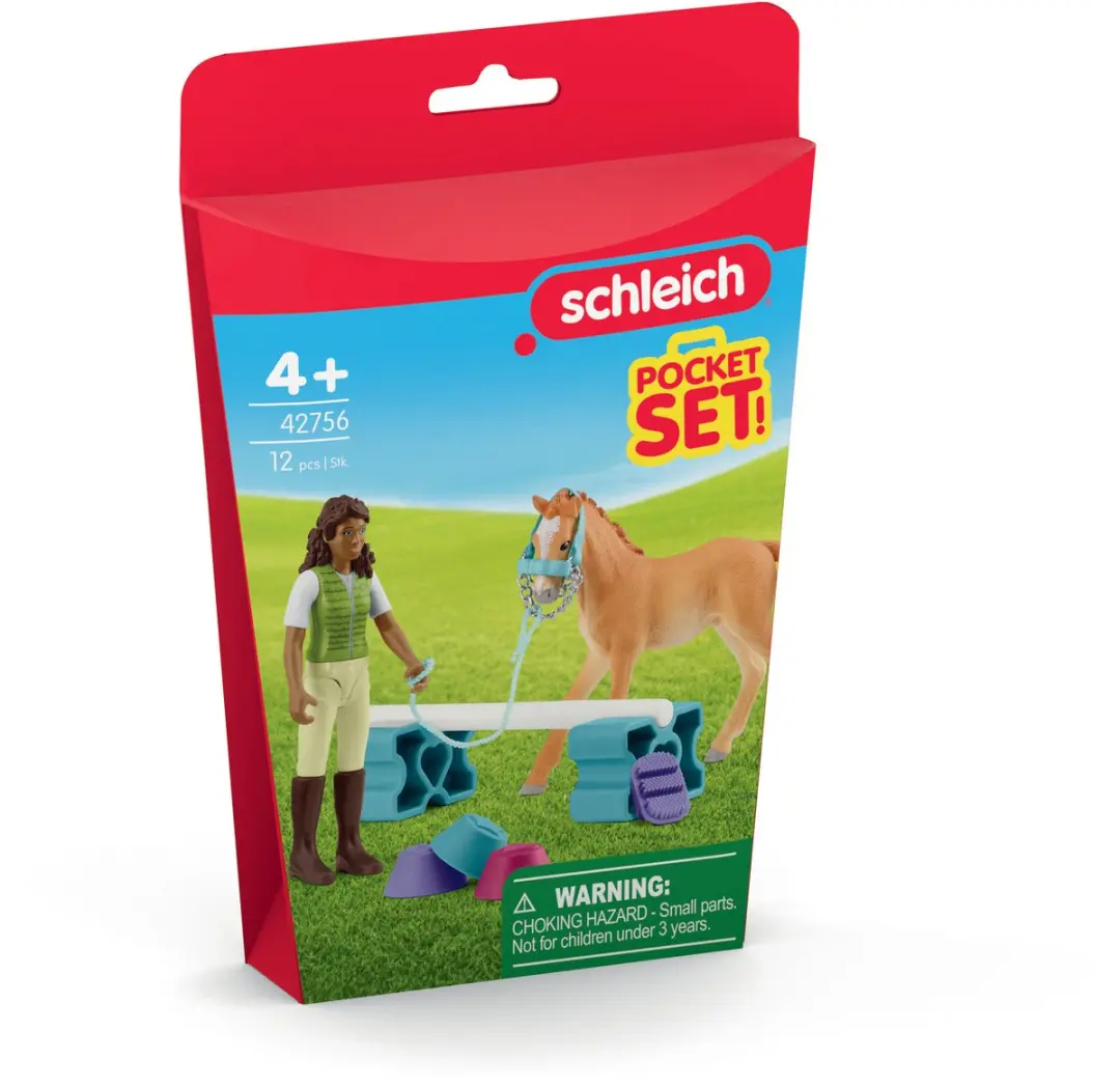 Schleich Horse Club Trainingsset Veulens 42756 - Multikleur