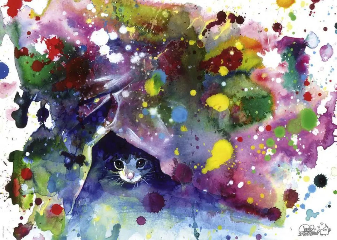 Heye Puzzel Meow 1000 Stuks - Meerkleurig