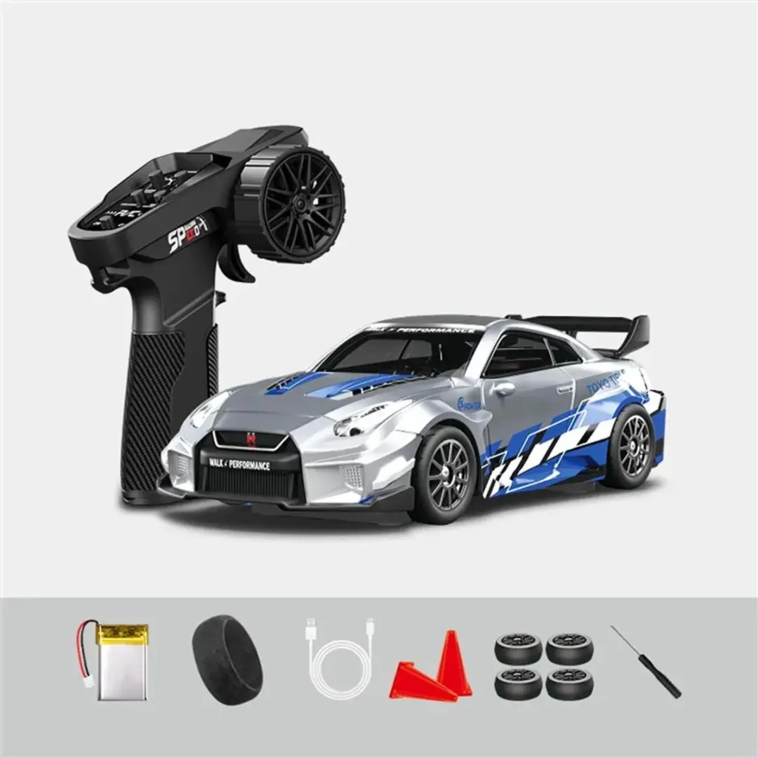 WLtoys Hstar D43-02 RC Driftauto 1:43 - Donkerblauw