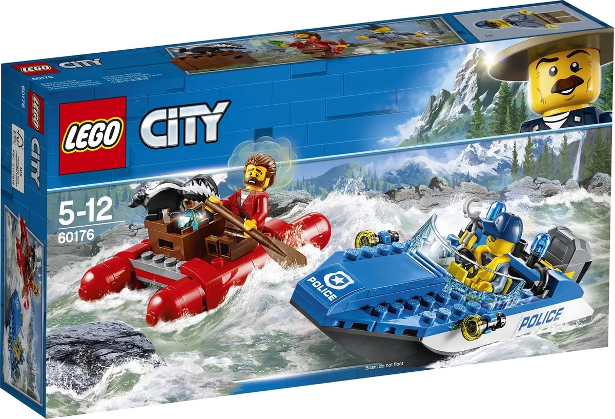 LEGO City Wilde Rivierontsnapping 60176