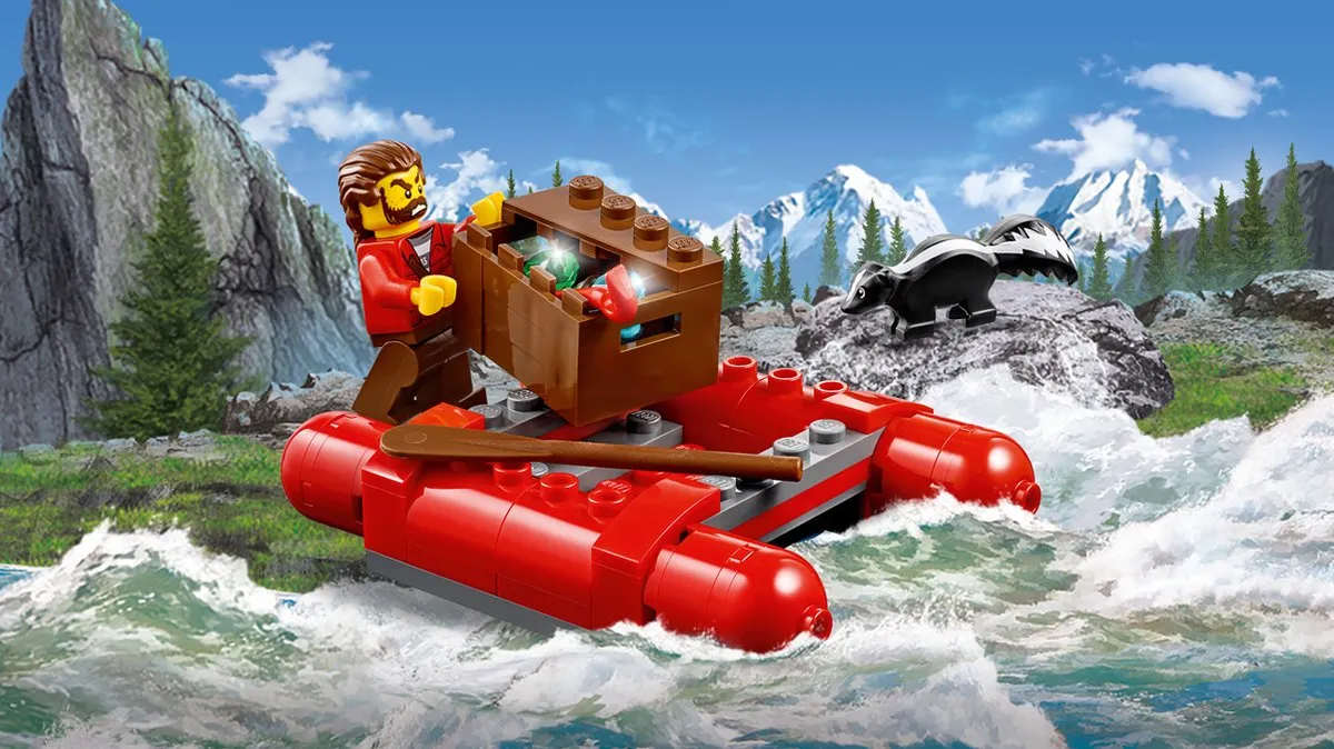 LEGO City Wilde Rivierontsnapping 60176 - 126 Stukken - 2 Minifiguren - afbeelding 6 van 6