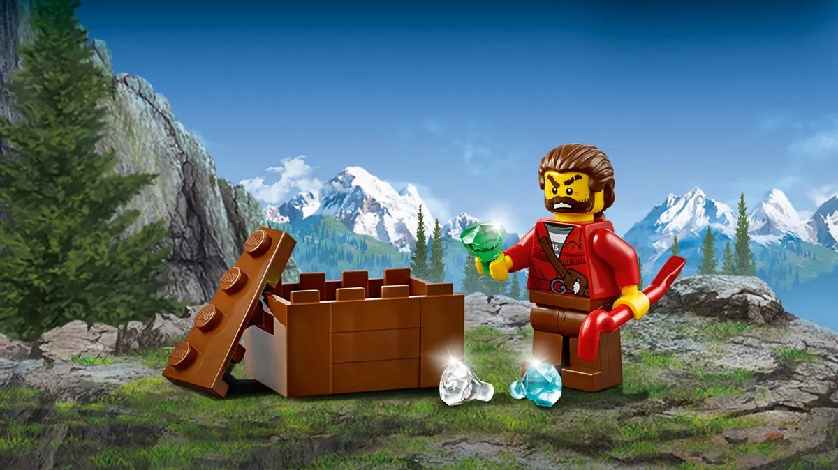 LEGO City Wilde Rivierontsnapping 60176 - 126 Stukken - 2 Minifiguren