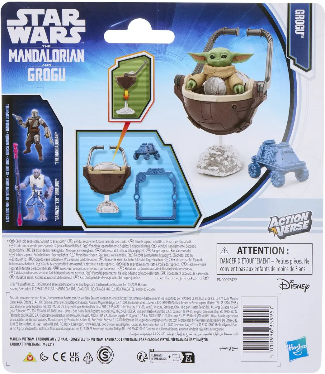 Star Wars ActionVerse Grogu Actiefiguur