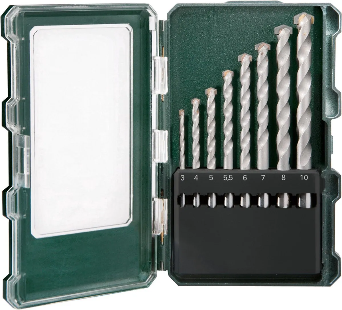 Metabo 626706000 Steenboren Set 8-delig