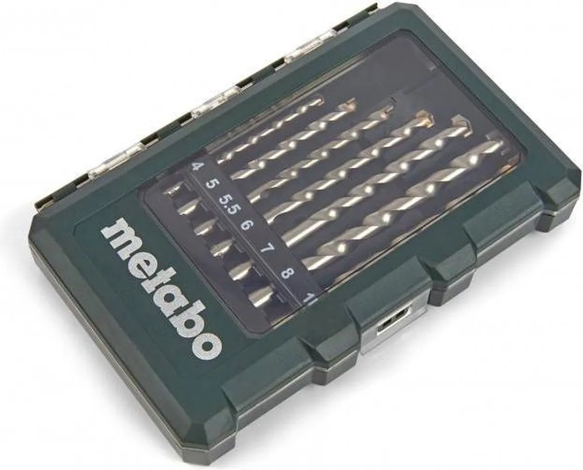 Metabo 626706000 Steenboren Set 8-delig - Hout