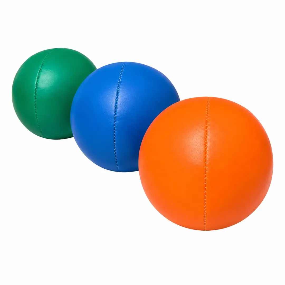Jobber Toys Jongleerballen Professioneel 100g - 3 Stuks - Oranje/Blauw/ Groen
