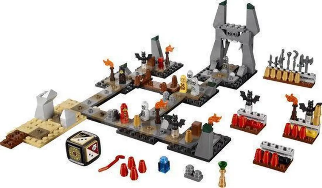 LEGO Heroica Grotten van Nathuz 3859 - 217 Stukken