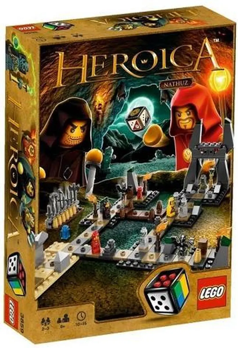 LEGO Heroica Grotten van Nathuz 3859