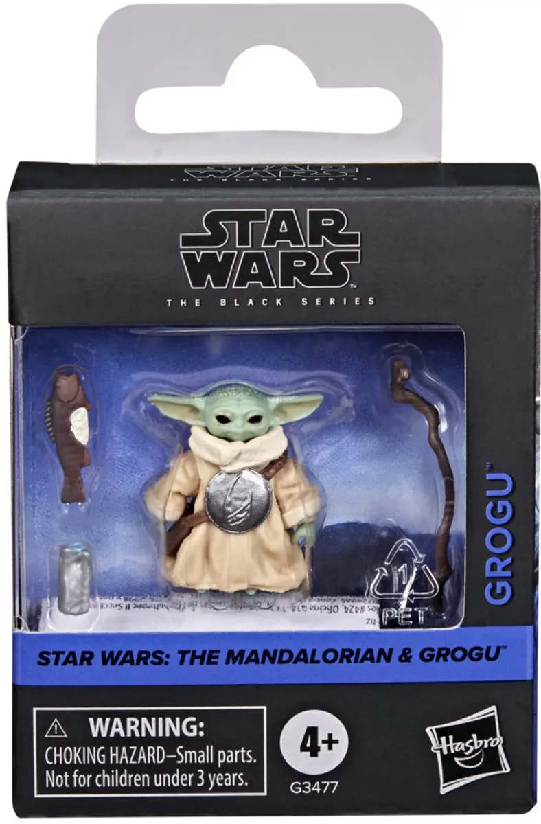 Star Wars The Black Series Grogu 63477 Actiefiguur 15cm - Grijs
