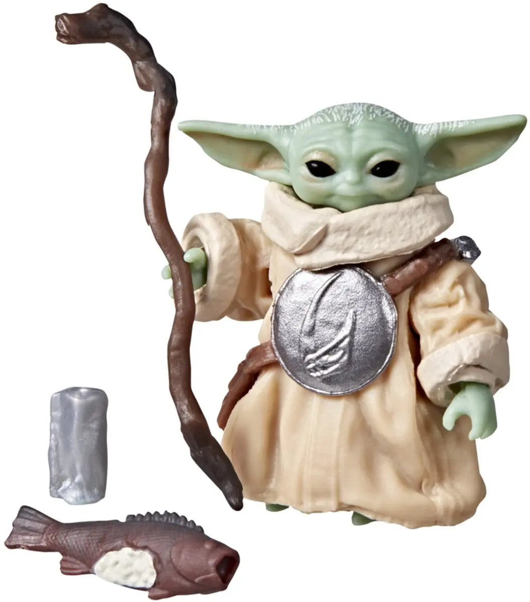 Star Wars The Black Series Grogu 63477 Actiefiguur 15cm - Grijs