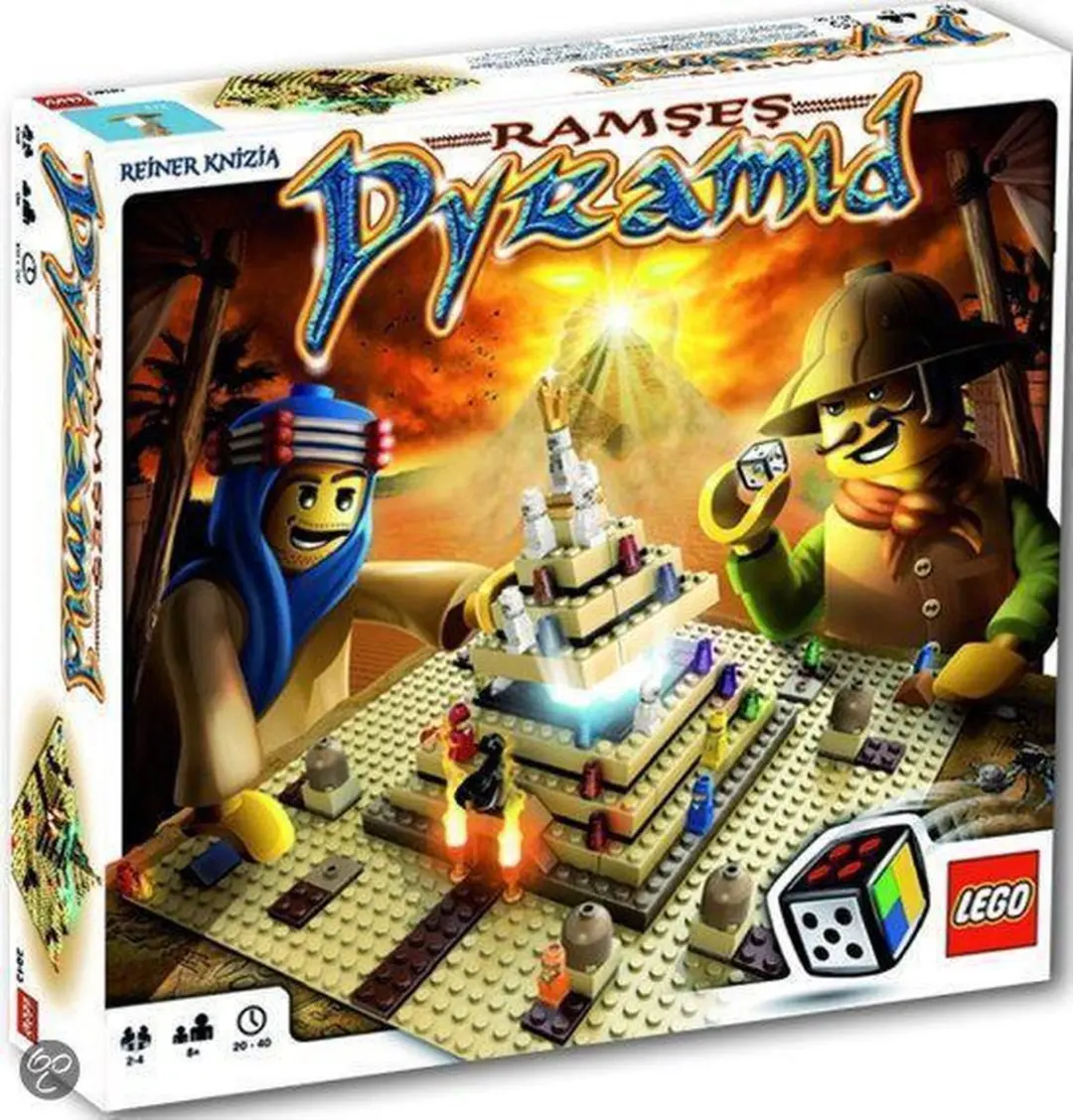 LEGO Spiele Ramses Pyramid 3843 - 217 Stukken