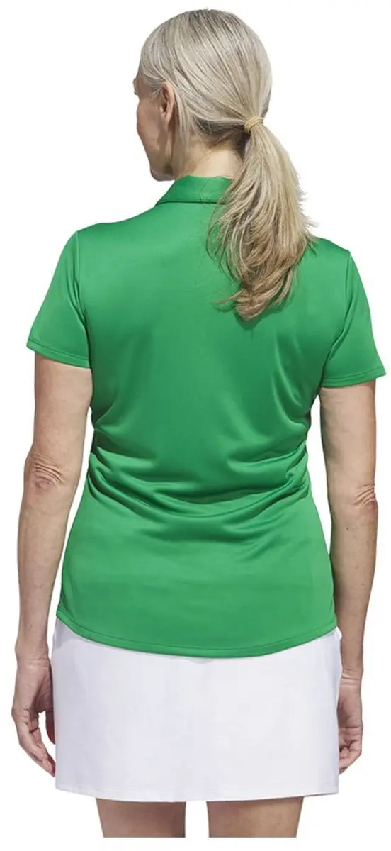 Adidas Performance Solid Poloshirt Dames XS - Groen
