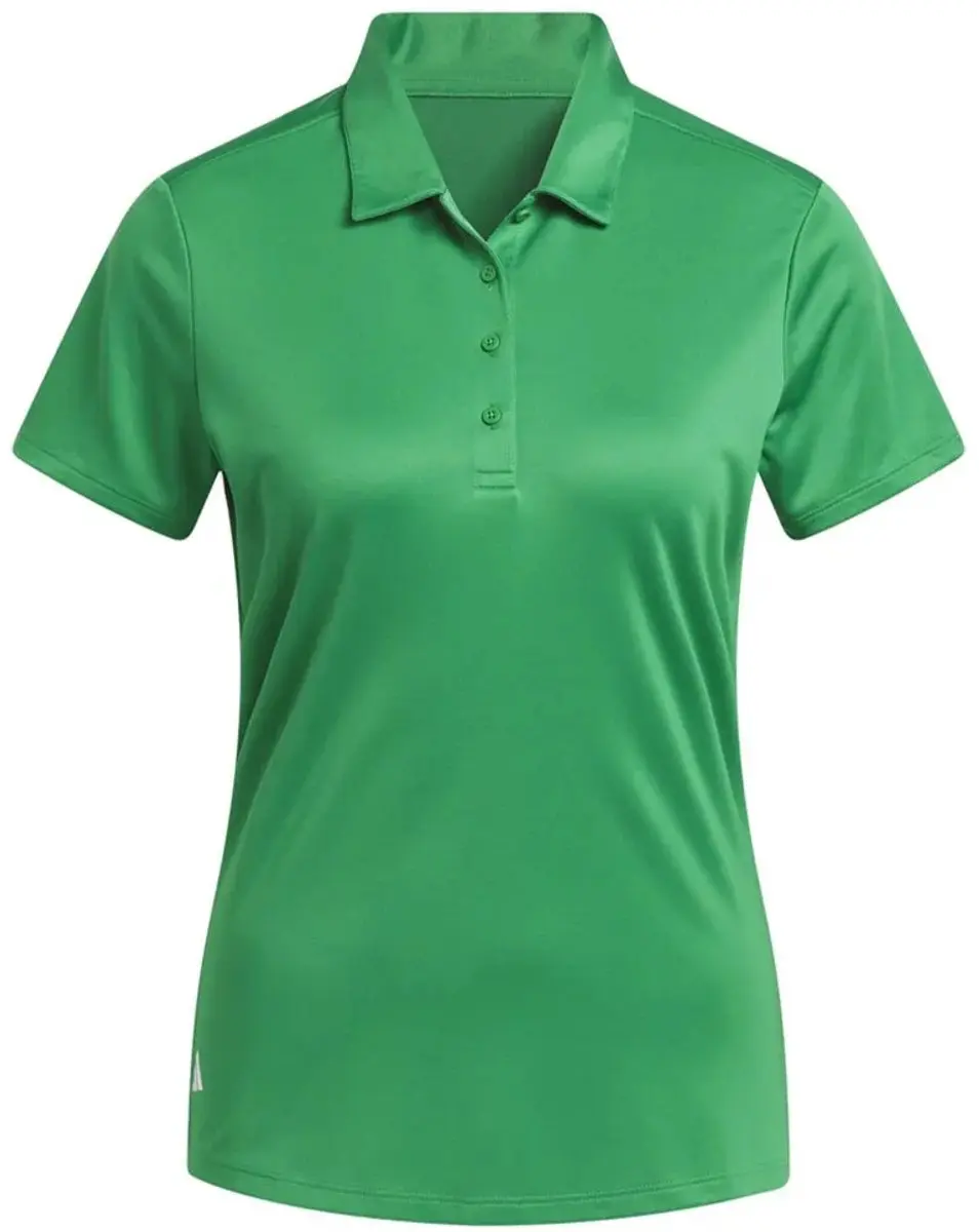 Adidas Performance Solid Poloshirt Dames XS - Groen